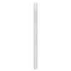 Room Divider Bamboo White 98.4"x65" - White