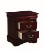 ACME Louis Philippe Nightstand in Cherry 23753A - as Pic