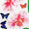 Garish Flowers - Large Wall Decals Stickers Appliques Home Decor - HEMU-HL-5808