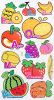 Fruit Basket - Wall Decals Stickers Appliques Home Decor - HEMU-HL-1219