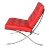 TENGYE furniture Barcelona chair designer chair - Red
