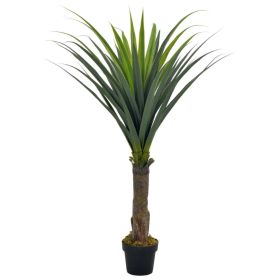 Artificial Plant Yucca Tree with Pot Green 57.1" - Multicolour