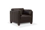 Matias Chair; Chocolate Leather YJ
