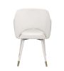 Applewood Accent Chair; Cream Velvet & Gold - 59856