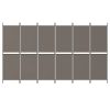 6-Panel Room Divider Anthracite 118.1"x70.9" Fabric - Anthracite