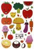 Healthy Diet - Hemu Wall Decals Stickers Appliques Home Decor - HEMU-DM-35-0018